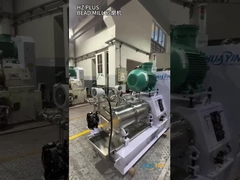 100L moulin à perles horizontales pour pesticide SC 9Cr18MoV acier double joint mécanique