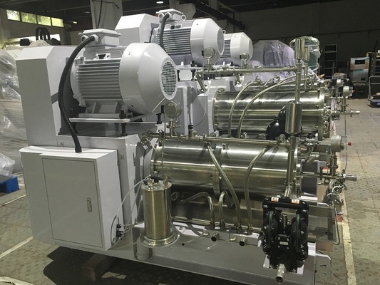 50L  100L Wet Horizontal Bead Mill  SIC Bead Grinding Machine  Paint or Ink Products