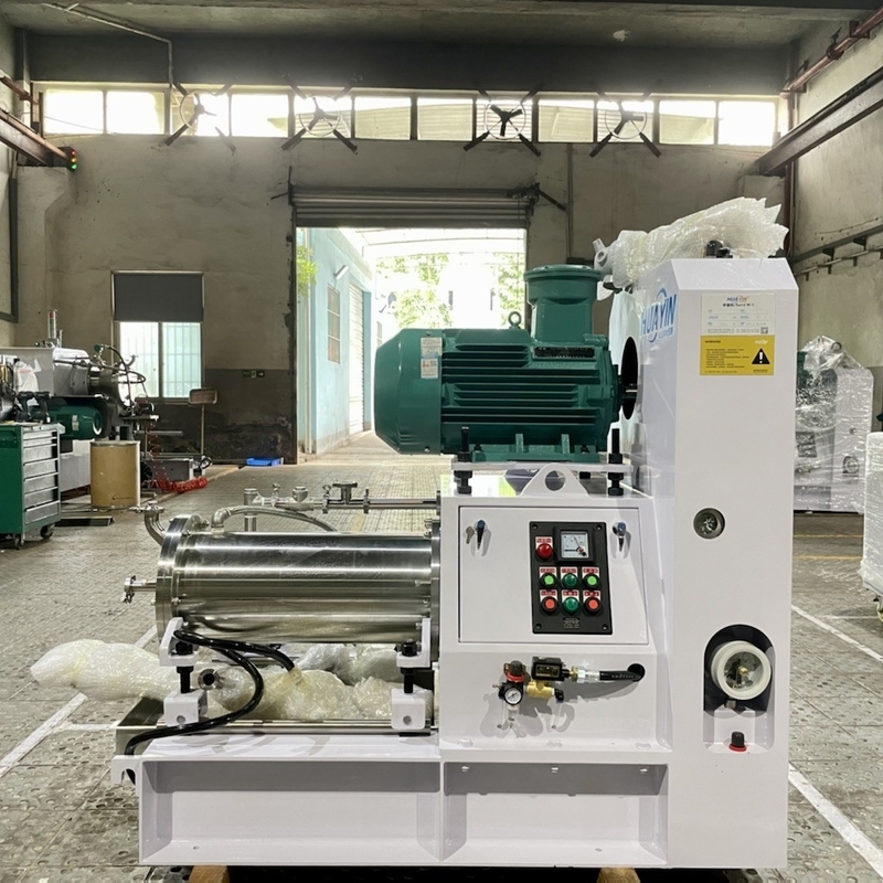50L 60L Bead Mill Machine For Pesticide SC 500-800kg Ink Production Machine  Wet Bead Milling