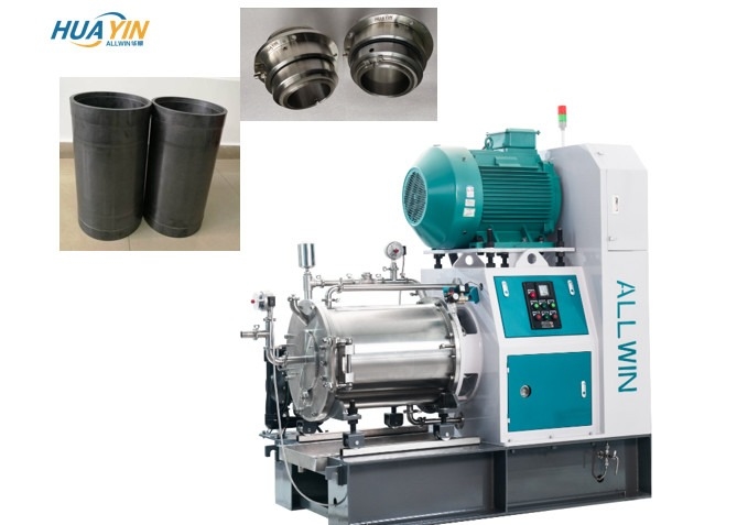 75kW Pin Type Structure Horizontal Sand Mill For Digital Ink , Car Paint , New Materials